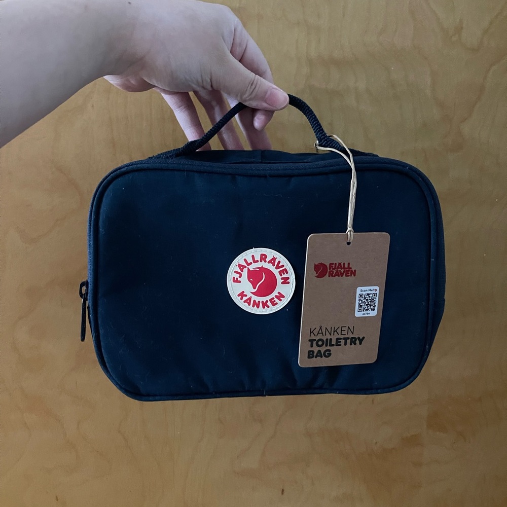 Fjallraven Kånken Navy Blue Toiletry Bag